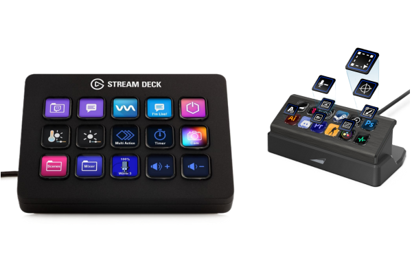 Stream Deck med programmerbara knappar